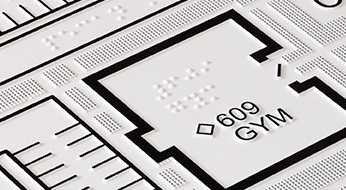 Image of tactile map