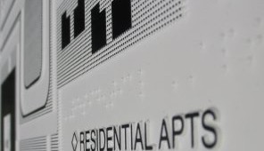 Image of a tactile map for California School for the Blind. Please visit intouchgraphics.com for more information.