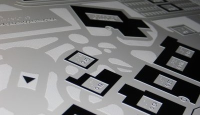 Image of a tactile map for Porterville College. Please visit intouchgraphics.com for more information.